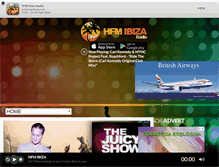 Tablet Screenshot of hfmibiza.com